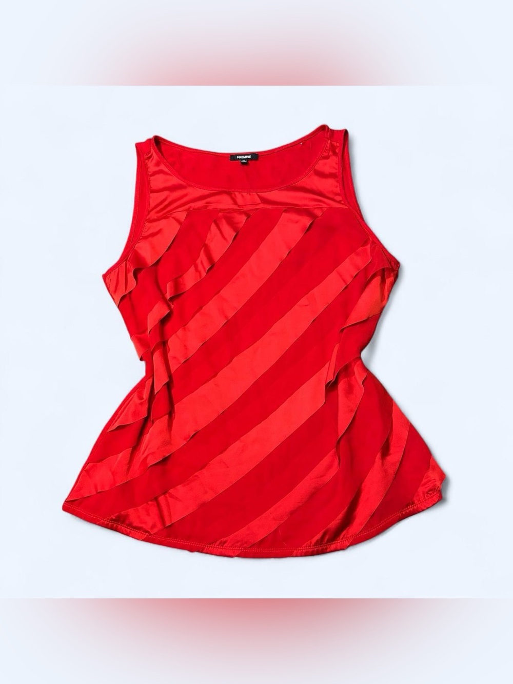 Y2K Ruffle Red Tank Top by Premise!